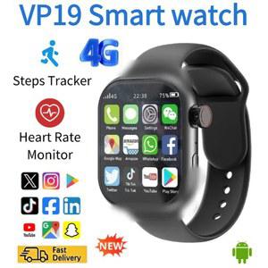 최신 세대 VP19 스마트워치 안드로이드 iOS 지원 4G 전체 네트워크 WiFi 독립 SIM 카드 회전 카메라 GPS