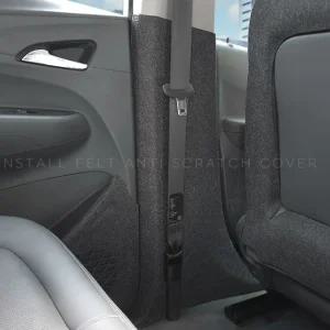 볼트 EV B필러 커버 안전 벨트 스크래치 기스 새차선물 량용품 자동실내 간편부착 보호 량관리 방지 긁힘