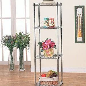 메탈 거실 선반 가정용 틈새 4단 메탈 수납 선반 스틸 업소용 수납장 산업용 주방 앵글 철제