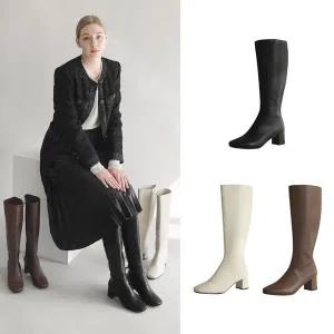 [NS홈쇼핑]올리 레이나 스퀘어 롱부츠[35600408]