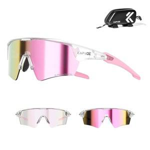 변색 자전거 안경 남성 스포츠 선글라스 자외선 차단 산악 자전거 안경 MTB 라이딩 러닝 K198