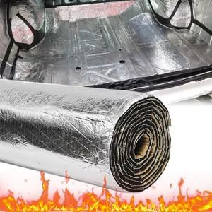 두꺼운 알루미늄 섬유 머플러 코튼 자동차  열 사운드 데드너 절연 매트 프루핑 패드 20X500cm 용