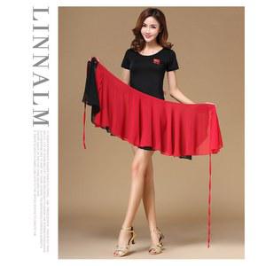 라인댄스 랩스커트 방송 라틴 살사 스포츠댄스복 사교