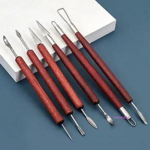 조각용 툴 6종 세트 /조각도구, 조소용품 ,공예