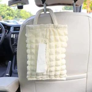 [퍼니메이커]차량용 티슈 커버 냅킨 걸이식 케이스 휴지 걸이 티슈커버 티슈케이스 냅킨커버
