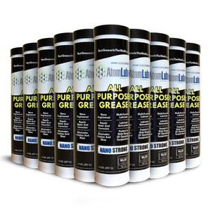 AtomLube 다목적 그리스 10팩 14온스 튜브 다기능 윤활유 보트 액세서리 트럭 운송 및 휠 베어링을 위한 자동차 해양