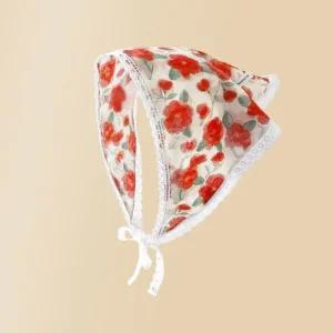 [룽스]나비 삼각 두건 제주도 머리띠 헤어스카프