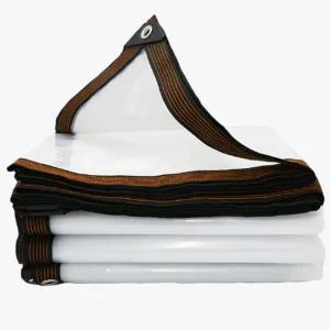 투명 비닐 방수포 보온 온실 필름 방풍 커버 3x4M