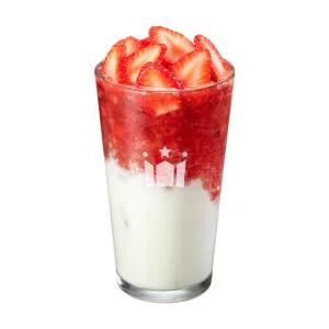 할리스 설향 딸기 라떼 G