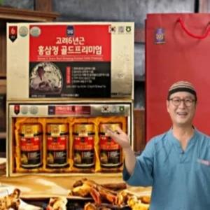 김오곤 원장의 고려 6년근 홍삼정 골드프리미엄, 240g, 8개