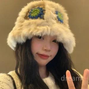 뽀글이 벙거지 겨울 비니 웜업 모자 방한 니트