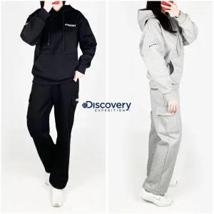디스커버리 H 특양면 일자바지 기모 후드 트레이닝복 세트 - 가을 겨울 신상(남여공용)