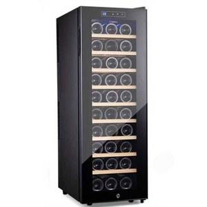 와인 냉장고 홈바 투명 미니와인셀러 술장고 와인냉장고 초박형 21병 주류 블랙 저온