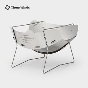 ThousWinds Hanablaze 초경량 야외 접이식 스토브 캠핑용 빠른 설치 나무 화로 트레킹 난방 요리용