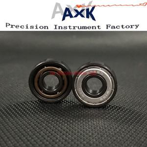 프로 블랙 하이브리드 세라믹 608 베어링 스피드 레이싱 인라인 스케이트보드 롱보드 Abec-11 Si3n4 공