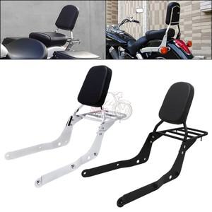바이크 오토바이 부품 뒷좌석 승객 등받이 시시 바 수하물 랙 포함 혼다 호환 섀도우 에어로 VT750 2004-20