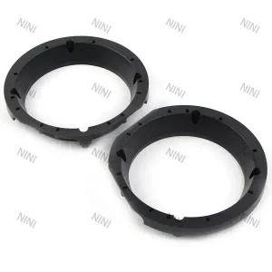 할리 배트윙 일렉트라 글라이드 용 바이크 오토바이 ABS 플라스틱 2Pcs 5.25 -6 스피커 어댑터 브래킷 링