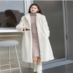 페이크퍼롱코트 에코퍼 인조털 자켓 뽀글이 짧은 출퇴근용 루즈핏