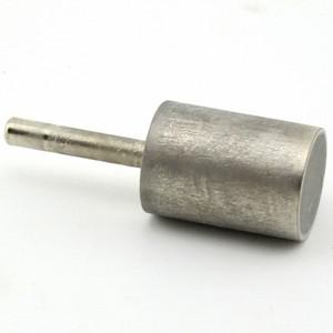 16-25mm 그릿 600  실린더 다이아몬드 그라인딩 헤드 로터리 비트 미세 모래 연마 막대 옥 조각 버