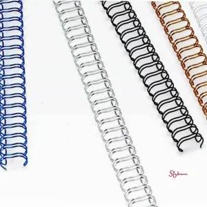 제본용 링 와이어바인딩 250개입 색상 6.4mm 주황 제본용링bcd135