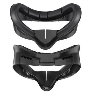 HUNDAI Oculus Quest 2/3S용 페이셜 및 커버 패드 땀 방지 PU 폼 쿠션 - Meta VR 액세서리