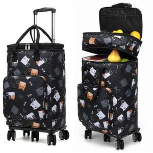 바퀴달린장바구니 시장 만능 바퀴달린 4륜