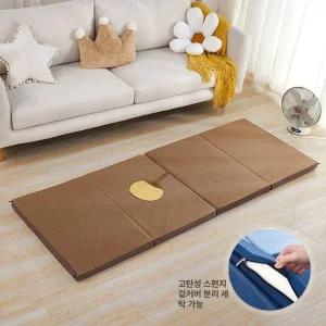 매트리스 접이식 일본 매트 다다미 바닥 침대 두꺼운 싱글 전통 직사각형 대형 수면 침실 부드러운 패드 킹