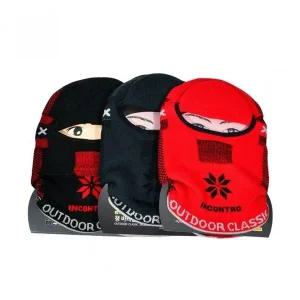 방한 스판 두건형 겨울 마스크 챙 모자