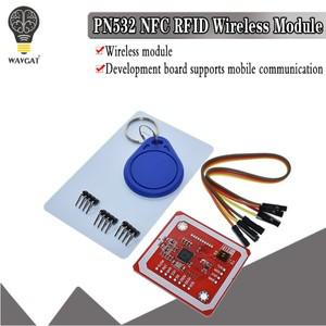 1Set PN532 NFC RFID 무선 모듈 V3 사용자 키트 리더기 모드 IC S50 카드 PCB Attenna SPI HSU For Arduino