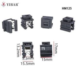 10pcs 5x200mm 자동차 시트 금속 케이블 파이프 라인 고정 자리 차량 선 루프 창 플라스틱 지퍼 와이어 하