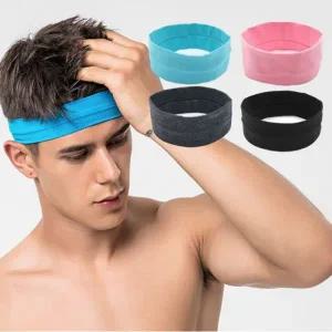 [셀러에이드]신축성 좋은 땀흐름방지 스포츠 헤어밴드 헤드밴드