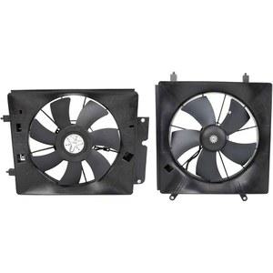 Honda 2002-2006 CR-V CRV A/C 2003-2006 요소 A/C와 호환되는 공기 라디에이터 콘덴서 냉각 팬 어셈블리 모터 슈라우드