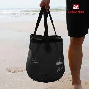 20L접이식용기 20L 블랙 접이식설거지통 주방정리