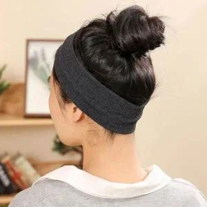 [하프클럽/셀러허브_여성트랜드패션]데일리 헤어 터번 골지 엔젤슈슈 헤