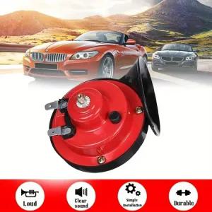달팽이 개 기차 경적12V 방수 및 전기 보트용2 경적트럭보트자동차오토바이자전거 오토바이용품 슈퍼
