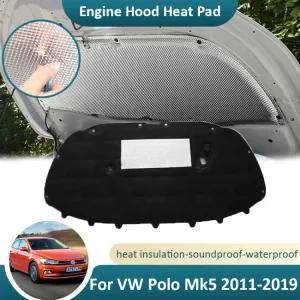 전면 튜닝품 방음 단열 바겐 커버내 자동차 패드코튼 엔 후드 용 VW 5