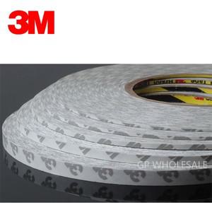 50M롤 2mm25mm 기존 3M 9080 고접착 테이프 LED 라이트 스트립 휴대폰 LCD 터치 스크린 베젤 용 고온 저항