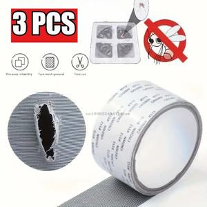 모기 수리 테이프 세트 창 찢어짐 및 배수구 위한 자체 접착 그리드 패치 키트 곤충