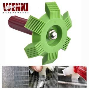 범용 자동차 라디에이터 콘덴서 핀 빗 에어컨 코일 스트레이트 너 핸드 청소 도구 냉각 시스템 수리