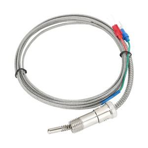 우수한 온도 센서 스프링 M12 x1.5 스레드 0-800 ℃ k형 열전대 스테인레스 스틸 k j형 1M 2M 3M