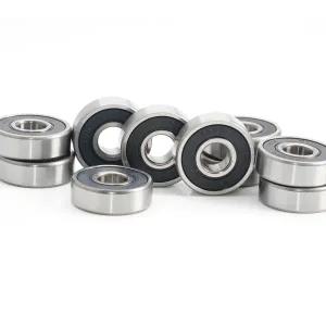 FUSHI 608 ZZ 베어링 8x22x7mm 10Pcs 608ZZ RS 2RS 강력한 산업용 모터 용 플랜지 핸드 피스 베어링 고속