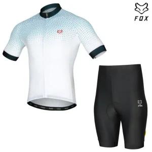 폭스 2108+2201 로드 MTB 자전거 복장 옷 의류 세트