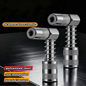 APC 신제품 전문가용 그리스 커플러 피팅 도구 90도 자동차 트럭 예비 부품용 퀵 커넥트