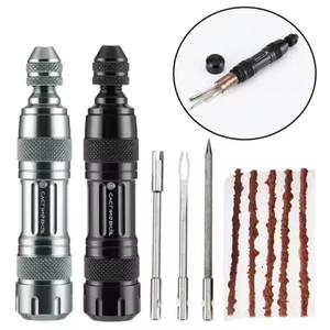 APC 자전거 튜브리스 타이어 수리 키트 펑크 실란트 고무 줄무늬 도로 유지 관리 미니 도구