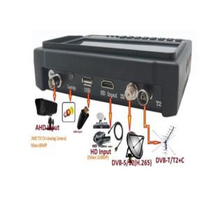 APC KPT-718ST DVB-S2 + DVB-C + DVB-T2 콤보 MPEG4 위성 TV 수신기 스펙트럼 분석기 7인치 TFT LCD 화면 M