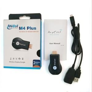 APC 1080P 무선 WiFi 디스플레이 TV 동글 수신기 HDMI 호환 TV 스틱 M4 Plus DLNA Miracast AnyCast Airpla