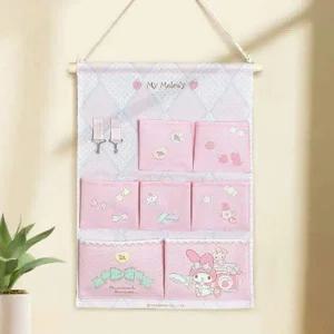 [골드스마일]마이멜로디 패브릭 정리함 수납 포켓