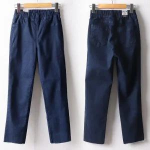 빅사이즈 512 심플일자기모밴딩팬츠 DLOF858