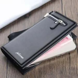 장지갑 남성 캐주얼 롱지갑 가죽 필수템 카드 명함 핸