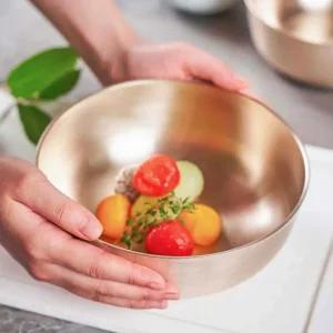 방짜 유기 냉면 국수 비빔밥 그릇 냉면기 세트